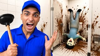 فتحت حمام عمومي والدخول للفرد بجنيه😱 | Mr Toilet