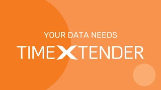 Your Data Needs TimeXtender!