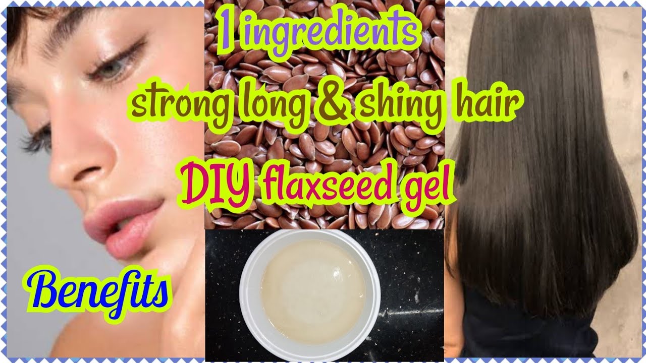 How to prepare flax seed gelflax seed for hair growthshiny hairglowing skinbenefits of flax