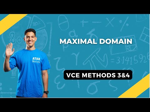 Maximal Domain Vs Domain