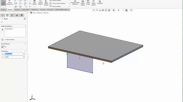 Customizing Sheet Metal Edge Flanges in SolidWorks