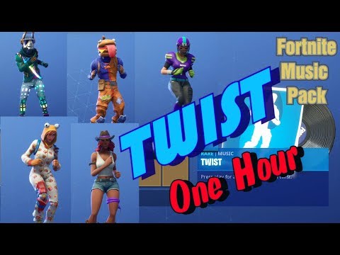 fortnite twist music pack 1 hour version - twist fortnite music 10 hours