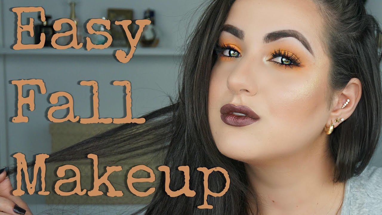 Easy Eyes Bold Lip Fall Makeup Tutorial Patty Alonso YouTube