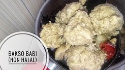 Resep buat Bakso babi (Non Halal) Anti gagal... - Durasi: 13.01. 