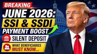 BREAKING June 2026: SSI & SSDI Payment Boost  Silent Deposit What Beneficiaries Must Know Now