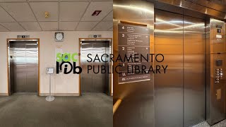 US (mb. KONE) Traction Elevators - Sacramento Central Library in Sacramento, CA.