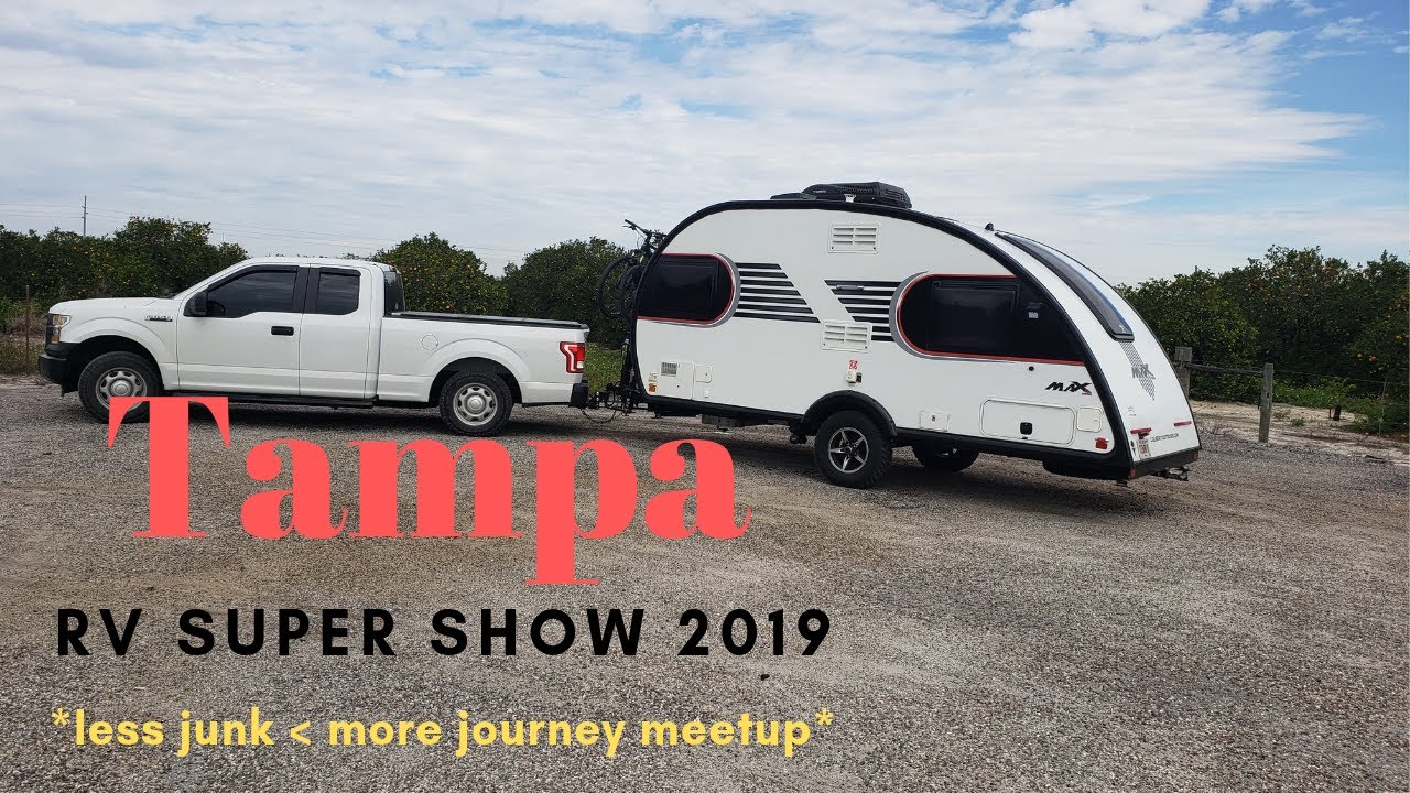 Tampa RV Show: Less Junk More Journey Meetup! - YouTube