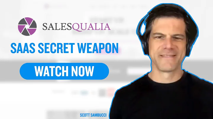 SalesQualia CEO Scott Sambucci: SaaS Secret Weapon...