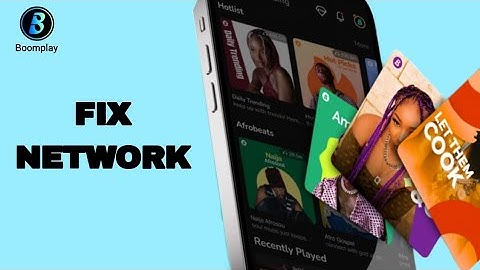 How To Fix And Solve Network On Boomplay App | Easy Fix