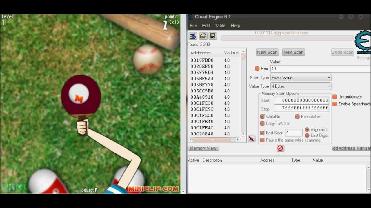 Miniclip Ping Pong Hack (Using Cheat Engine 6.1) HQ YouTube