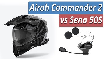 Installing Sena 50S in the Airoh Commander 2 – Full Guide