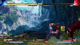 久々のストリートファイター5  【StreetFighter 5/RYU】