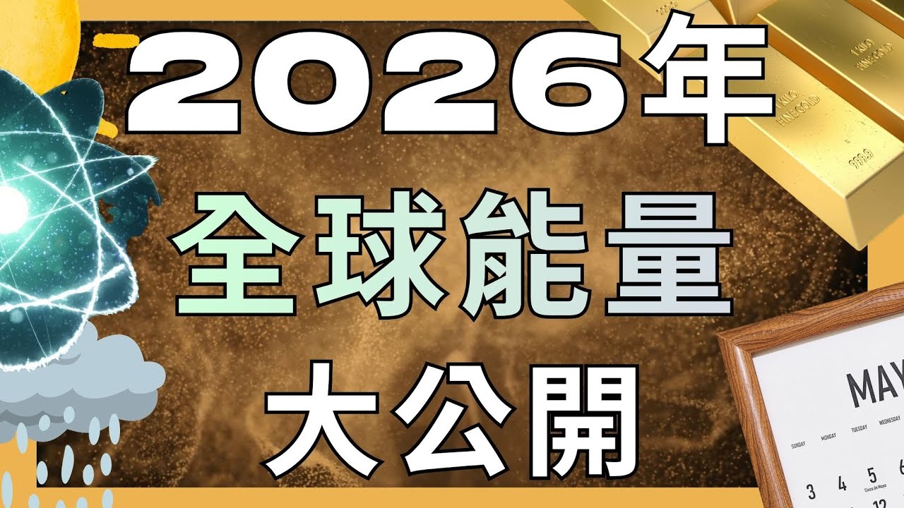 EP56【全開】2026年的能量變化，2026適合向前衝嗎？還是適合躺平？投資方面該注意什麼？全球會有什麼天災嗎？