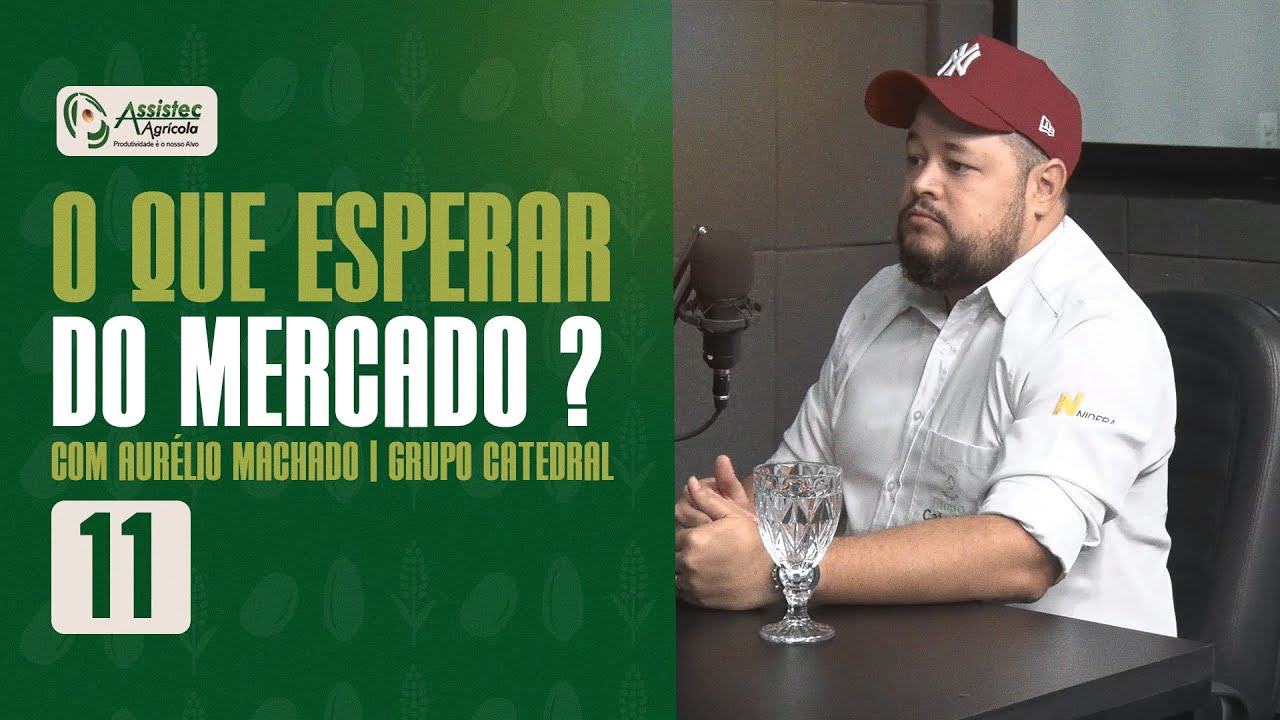 #011 |  COMERCIALIZAÇÃO DE GRÃOS, LOGÍSTICA E RISCOS NO AGRO EM 2025 COM AURÉLIO MACHADO.