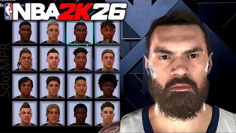 Steven Adams NBA 2K26 Face Creation! 🔥 BEST & MOST Realistic Build Tutorial