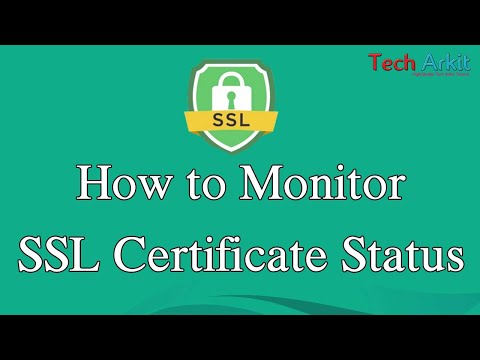 SSL Certificate Monitoring Nagios | check_ssl_cert | How to monitor SSL Cert | Tech Arkit