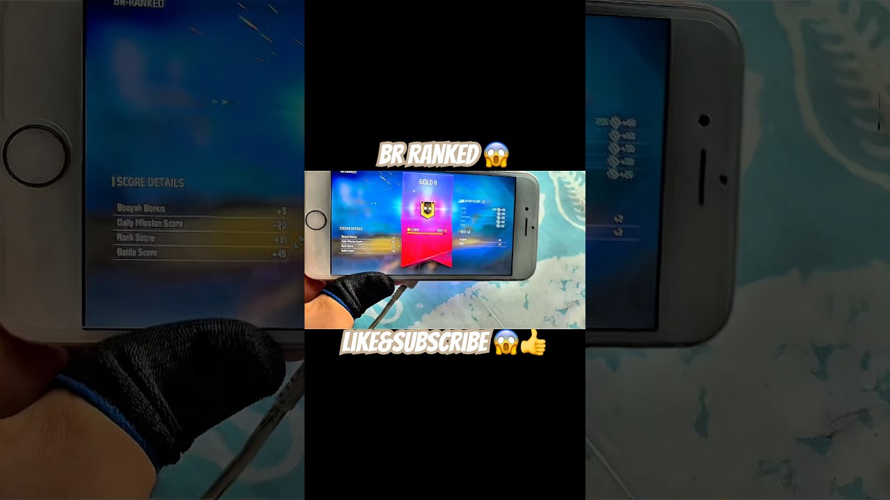 iPhone 6s Free Fire Test 60Fps✅ full  Handcam gameplay +2gb ram test 🔥