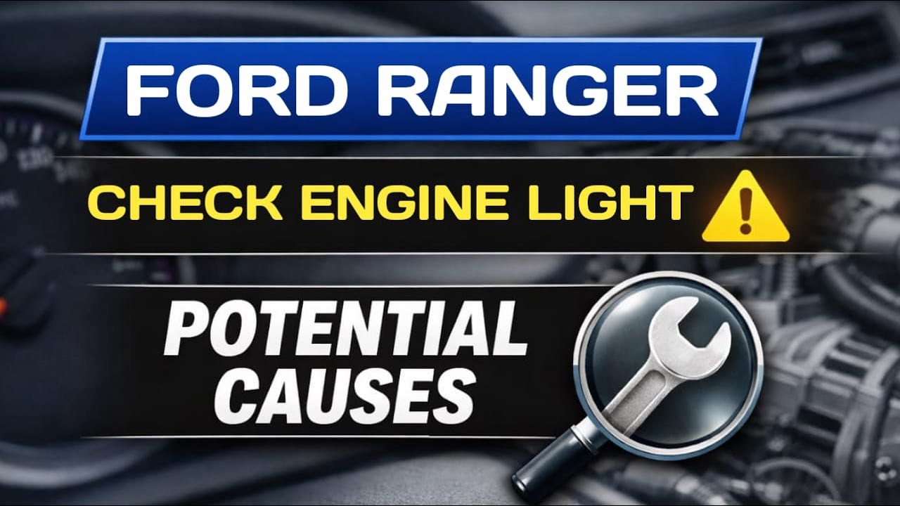 Ford Ranger Check Engine Light