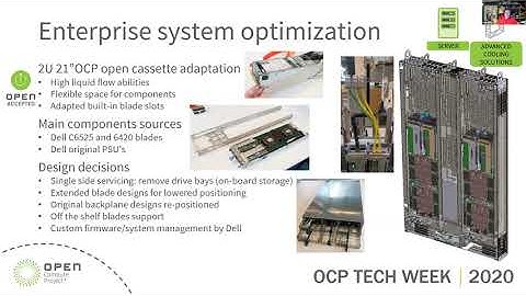 OCP 2020 Tech Week: Immersion Optimized IT Platforms