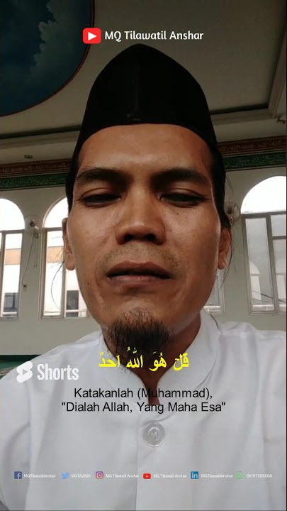 Qulhuwallahuahad Maqam Nada Sika Asli - Indra eL Jiharkah #alikhlas #sikah #quran #shorts