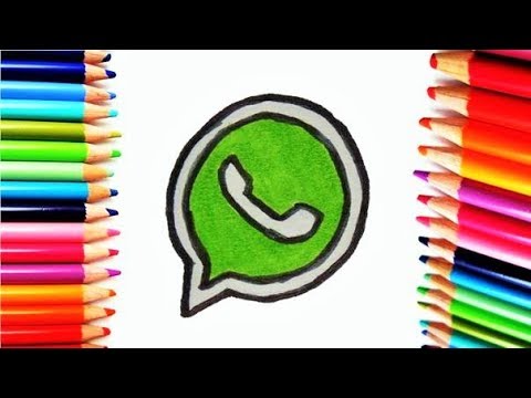 Como Dibujar Logo WHATSAPP - How to draw a Logo Whatsapp - thptnganamst.edu.vn