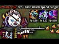 MAX ATTACK SPEED RENGAR (5 HITS IN 1 SECOND)