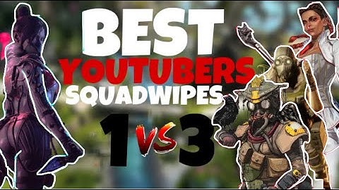 Most Intense SquadWipe From YouTubers on Apex Legends Mobile