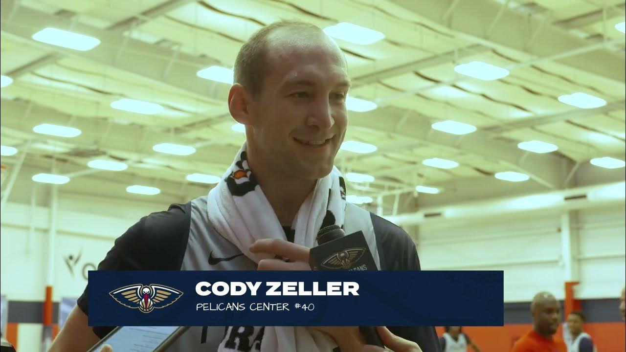 Cody Zeller talks new teammates at Pelicans Training Camp 10/7/2023