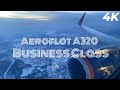 Aeroflot BUSINESS CLASS | Airbus A320 from Moscow to Krasnodar | World&#39;s BEST Airlines