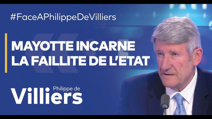 Philippe de Villiers : "Mayotte incarne la faillite de l’Etat"