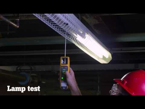 Fluke 1000FLT Fluorescent Light Tester Overview