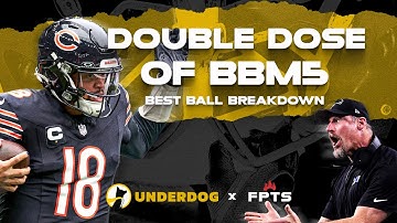 Drafting for Millions: Best Ball Breakdown Goes Double in BBM5