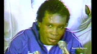 Sugar Ray Leonard Second Retirement Press Conference (May 12, 1984)