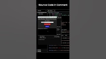 🔥 How to Scan Open Ports Like a Pro? 🚀 Cyber Security Tool in Python! #Hacking #CyberSecurity