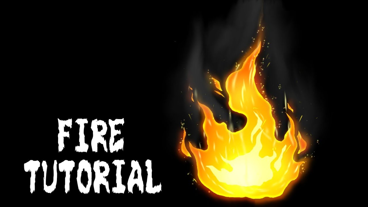 [SPEED PAINT]🔥 FIRE TUTORIAL 🔥 on IBIS PAINT X