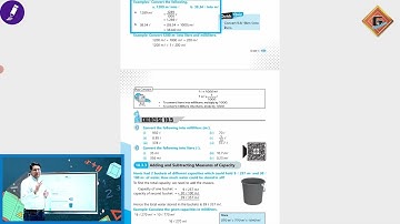 Gohar Skill Up Mathematics 5|Unit 10|Lec 12|Capacity|Exercise 10.5
