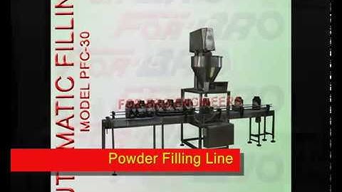 Load Cell Based Powder Filling Line | Weighmetric Powder Filling System | Automatic Auger Filling