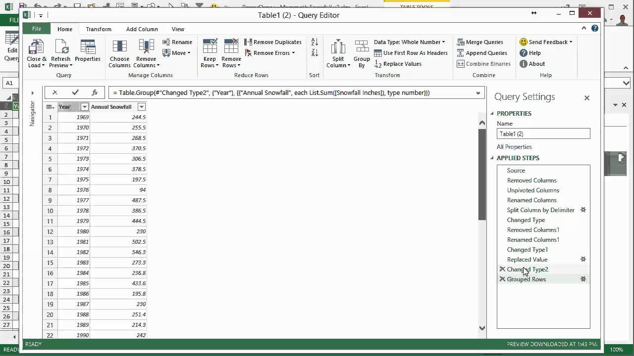 Create a Distribution Chart Using PowerQuery and Pivot Tables