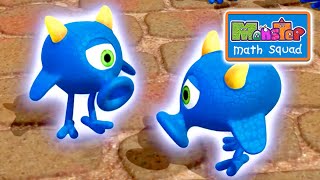 Monsters | Big Monster Mess | Learn Math for Kids | Cartoons for Kids