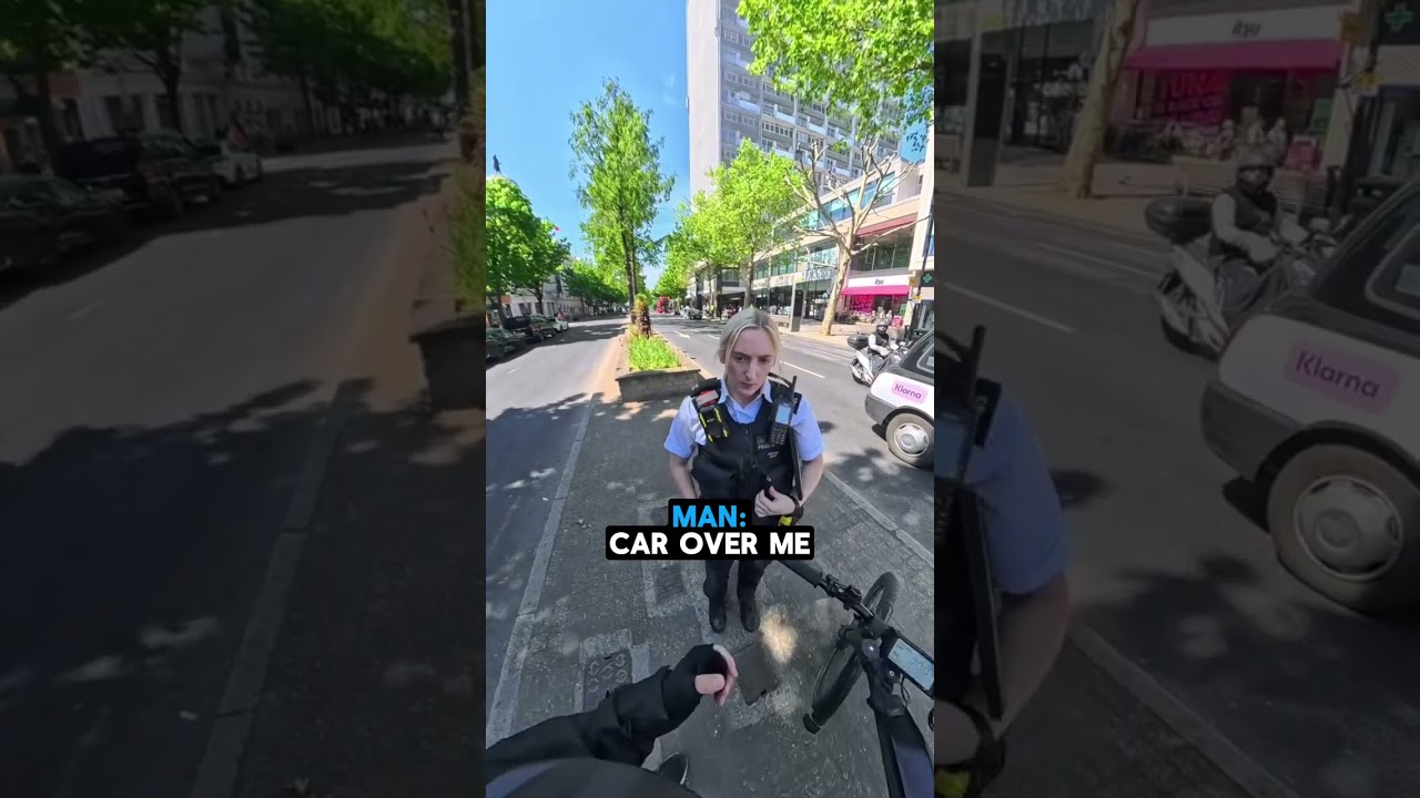 She Hit a Biker and Ran! 😮🏍️