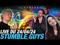 Vod  objectif  faire rager m4f et pressea  dcouverte de stumble guys  live du 24042024