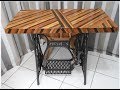 MESA, JÁ VIU ALGO ASSIM??  FERRO/MADEIRA, COMBINOU!! (IRON AND WOOD, PERFECT COMBINATION FOR TABLE