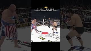 DROPKICKING BUTTERBEAN FAIL 😂😂