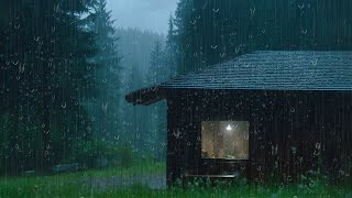 Gentle Night Rain | Heavy Rain Sounds For Sleeping | Beat Insomnia to Relax, Study & Reduce Stress