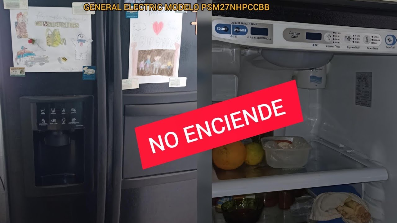 TARJETA GENERAL ELECTRIC MODELO PSM27NHPCCBB PRESENTA PROBLEMA EN LA PLACA COMPONENTES QUEMADOS