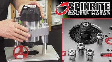 NEW SpinRite Router Motor | Woodpeckers Tools