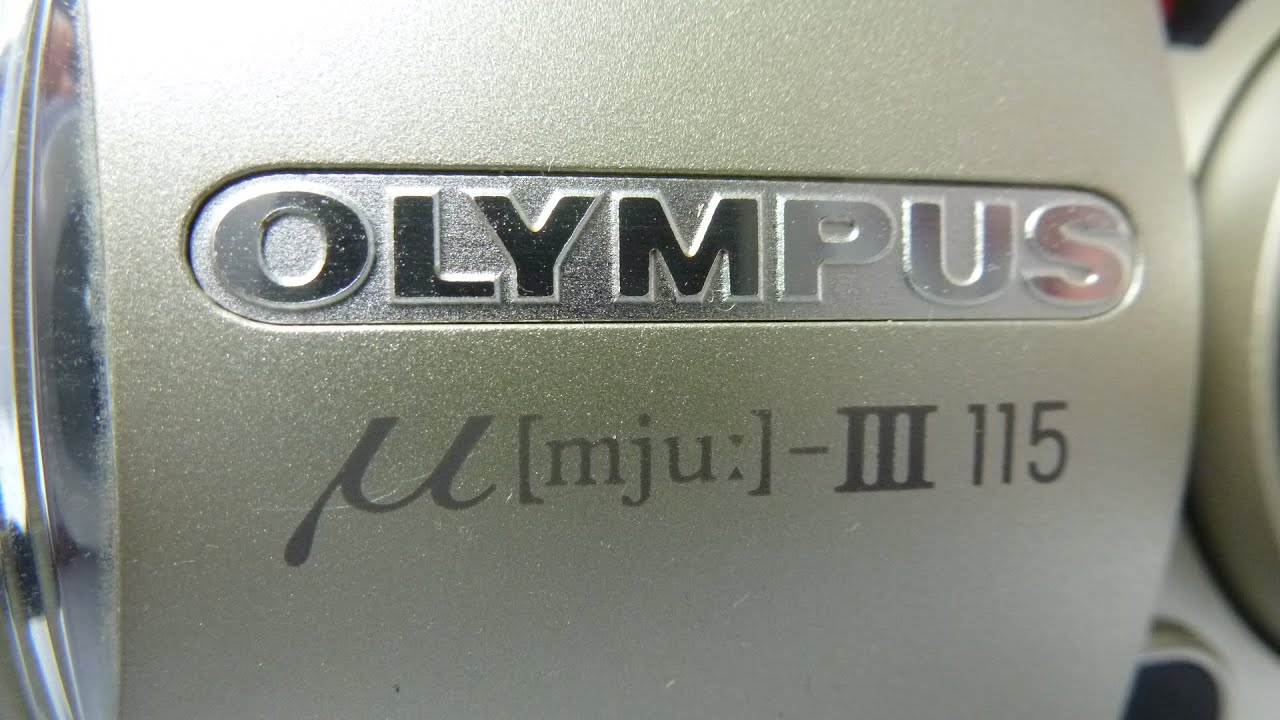 Olympus MJU iii 115 - YouTube