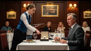 The Waitress Pointed Out a Line Everyone Ignored — Saving the Billionaire’s Company