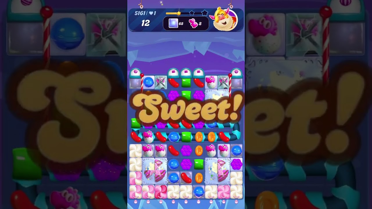 Candy Crush Saga Level 5161 (new version) | No Boosters