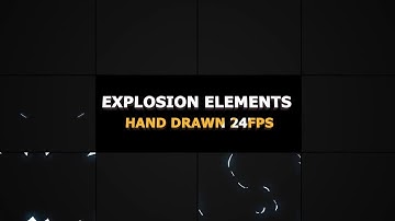 Flash FX Explosion Elements Motion Graphics